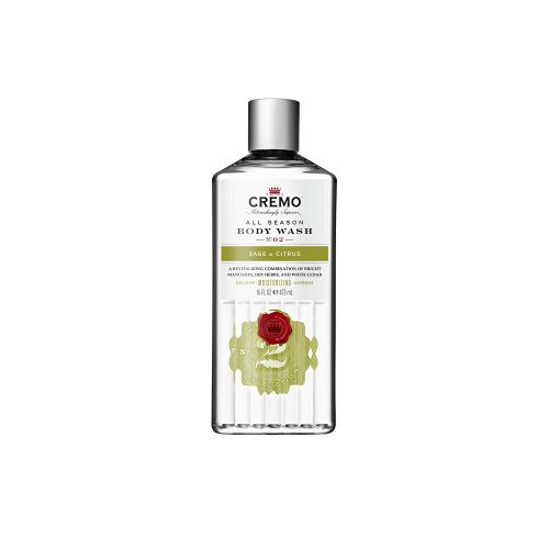 Cremo Sage and citrus cleansing shower gel for men