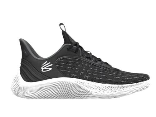 Under Armour Steph Curry Flow 9 Team Mens Basketball Shoes Black/White