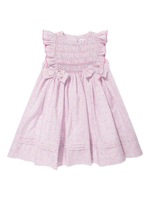 Sarah Louise floral-print dress - Pink