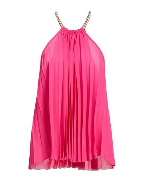 Woman Top Fuchsia Size M Polyester