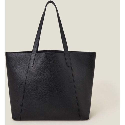 Large Pebble Leather Tote Bag