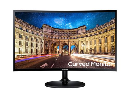 24" CF39 FHD AMD FreeSync Curved Monitor with Super Slim Design in black, glossy(LC24F396FHNXZA)