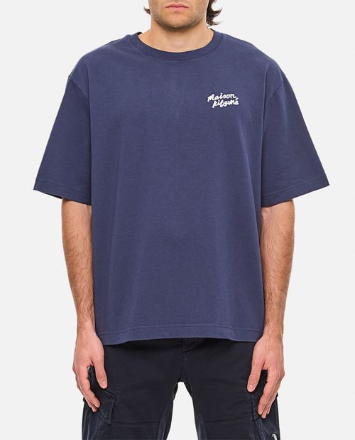 Maisonkitsune | Maison Kitsune Handwriting Embroidery Oversize Tee