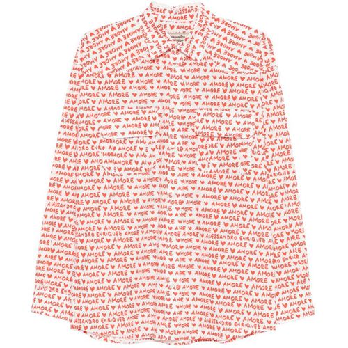 Camicia in cotone stampato Alessandro Enriquez