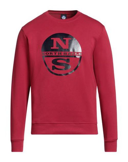 North Sails Man Sweatshirt Red Size XL Cotton, Polyester