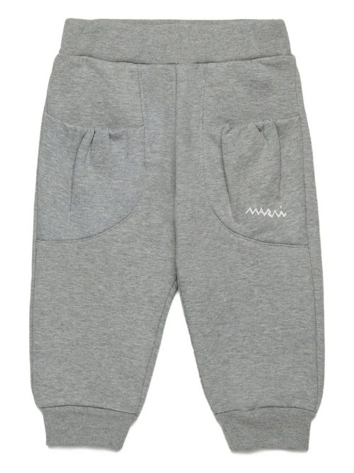 Marni Kids jersey tracksuit bottoms - Grey