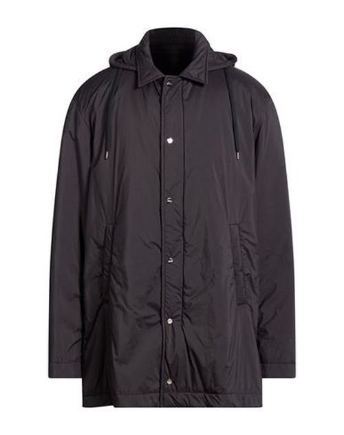 Man Coat Midnight blue Size 44 Polyamide