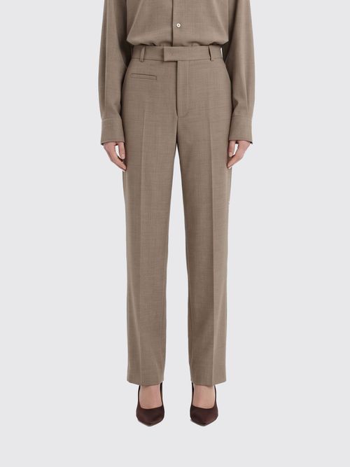 Pants Woman color Beige