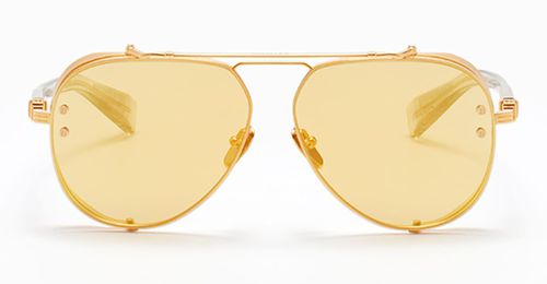 Capitaine - Yellow Gold / Crystal Grey Sunglasses