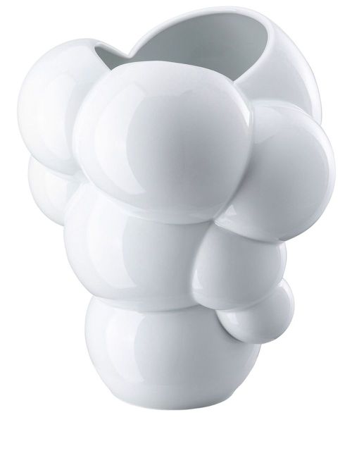 Skum porcelain vase - White
