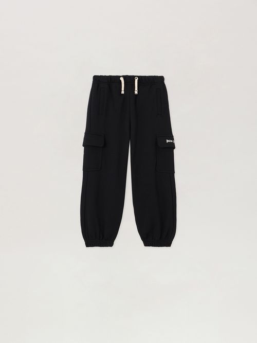 Classic Logo Cargo Sweatpant Kids  Nero/black