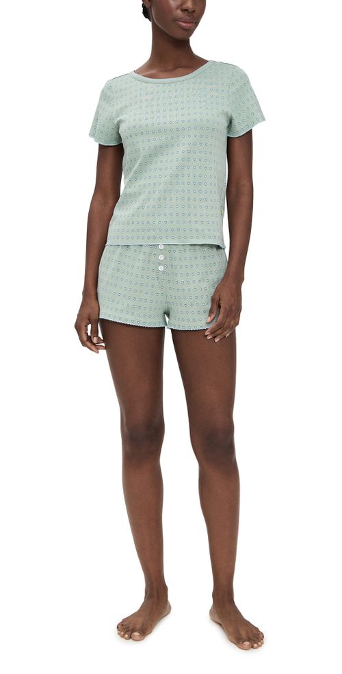 Suzie Pajama Set Iceberg