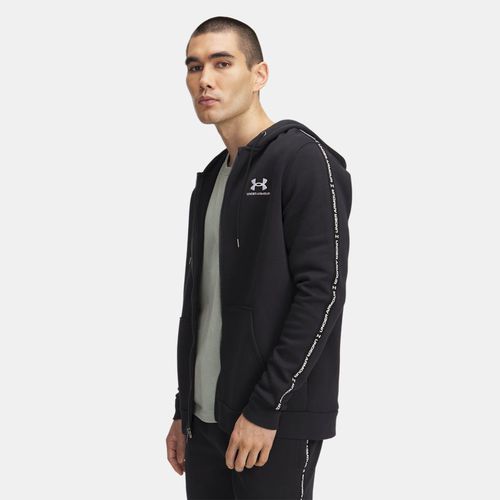 Under Armour Icon Fleece Taping Men's Full-Zip Black / White