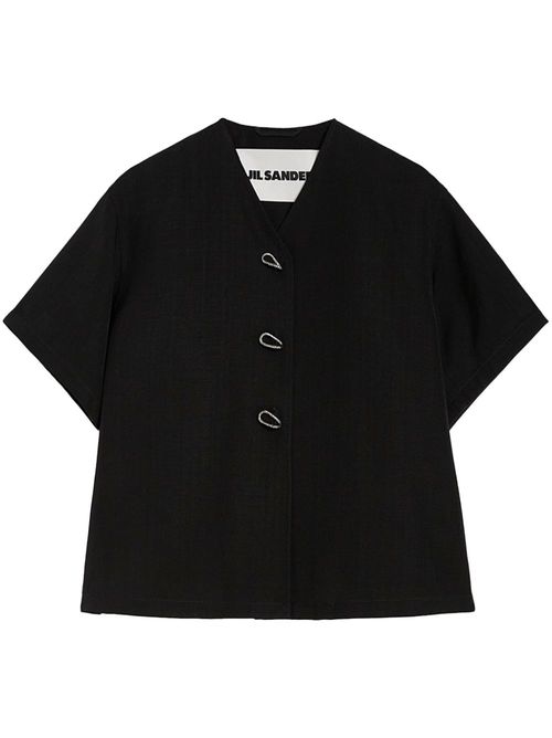 Short-sleeved shirt - Black