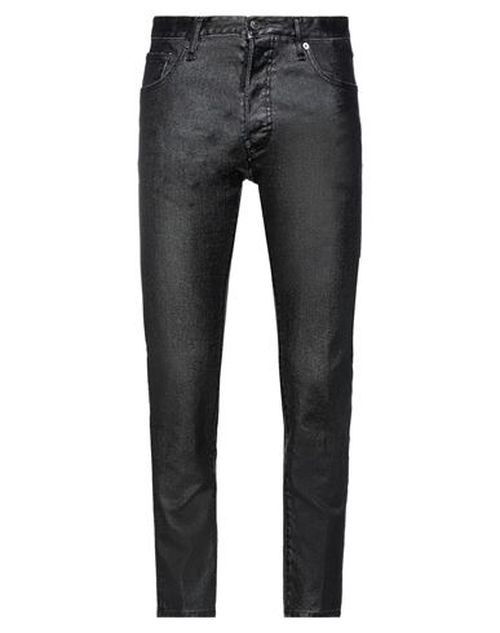 Man Denim pants Black