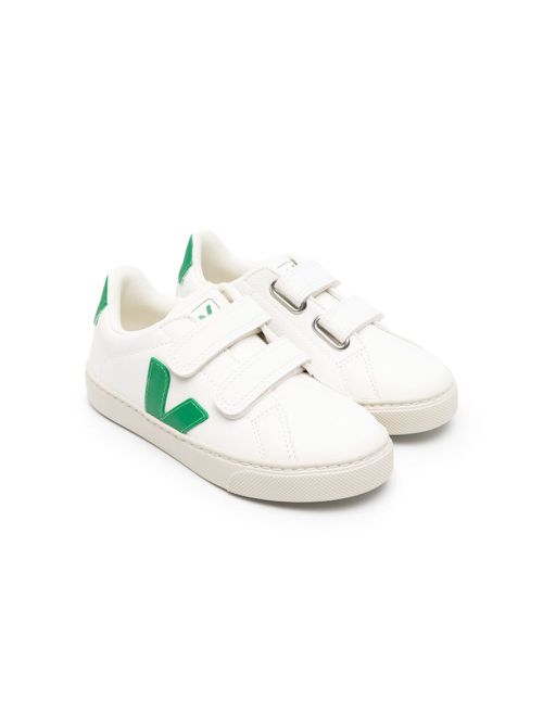 Esplar touch-strap sneakers - White