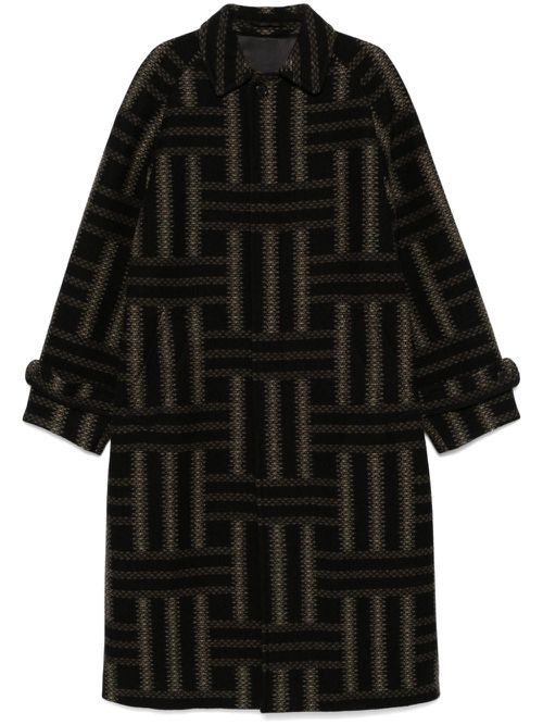 Weave coat - Black