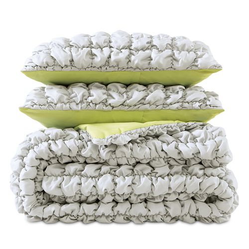 Dkny Puffer Stitch Quilt Set, Full Queen