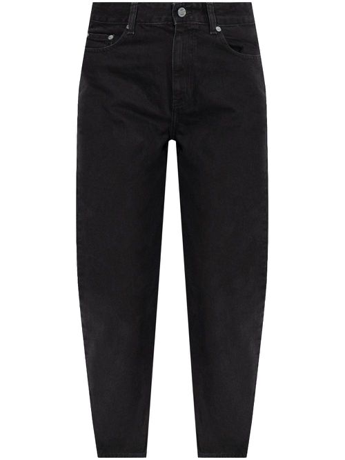 Cropped-leg jeans - Black