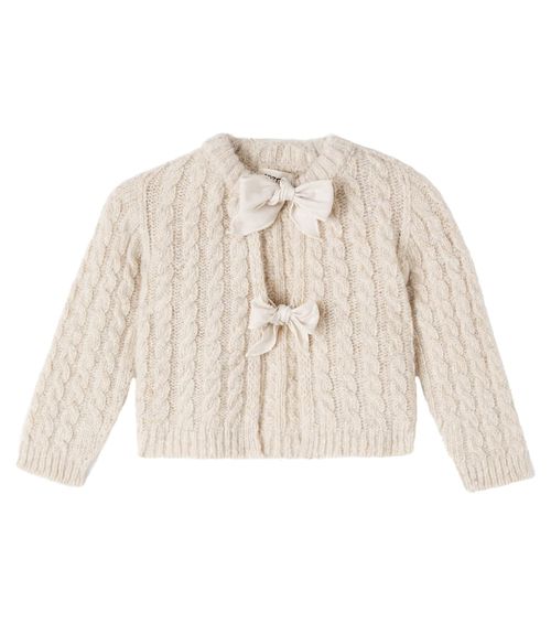 Baby Martinique wool-blend cardigan