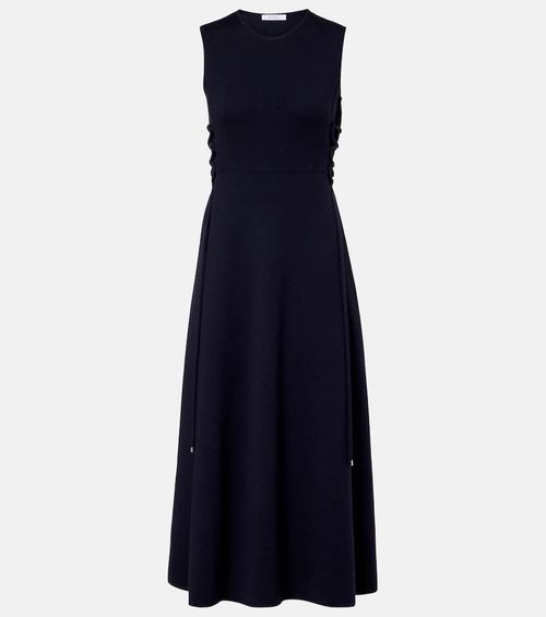 Delfi virgin wool midi dress