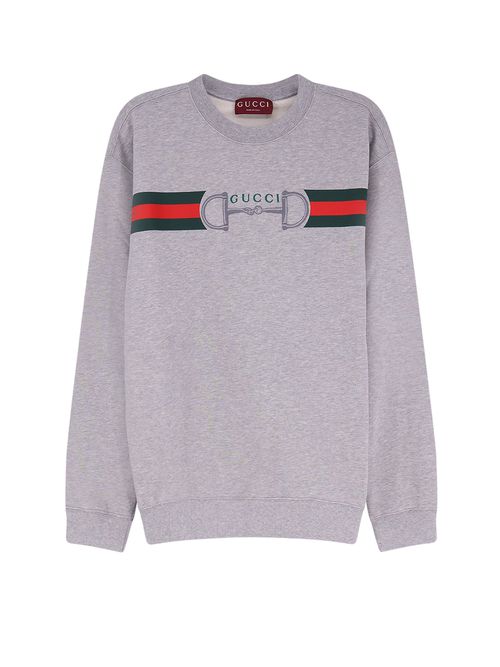 Cotton Sweatshirt With Print On The Front