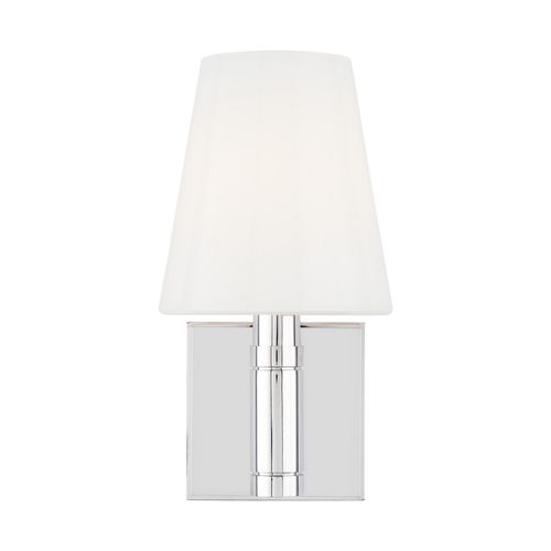 Visual Comfort Studio Beckham Classic Wall Sconce in Polished Nickel by Thomas O'Brien