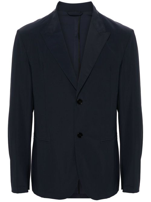 Single-breasted blazer - Blue