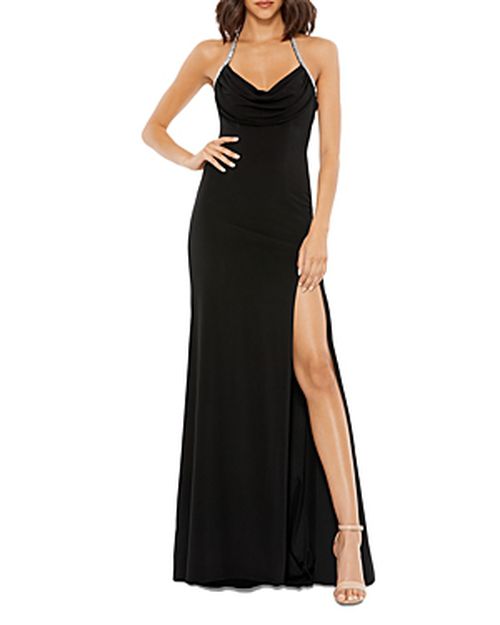 Embellished Strappy Gown