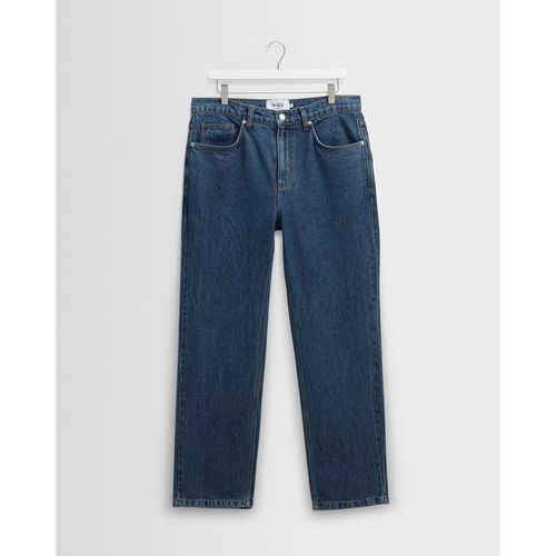 Russell - Mid Blue Straight Fit Denim Jean
