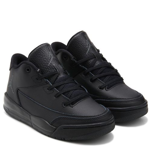 Kids' Flight Origin 3 Mid Top Sneaker Little Kid Shoes (Black)