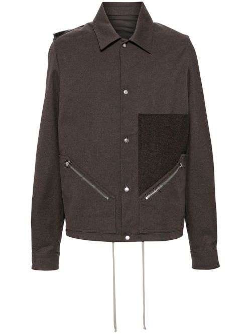 Tour Snap Front jacket - Brown