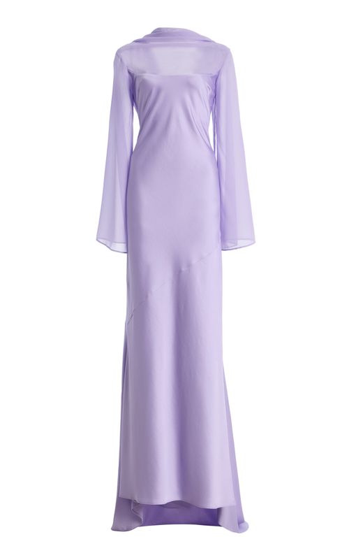 Exclusive Devlyn Satin Gown - Moda Operandi