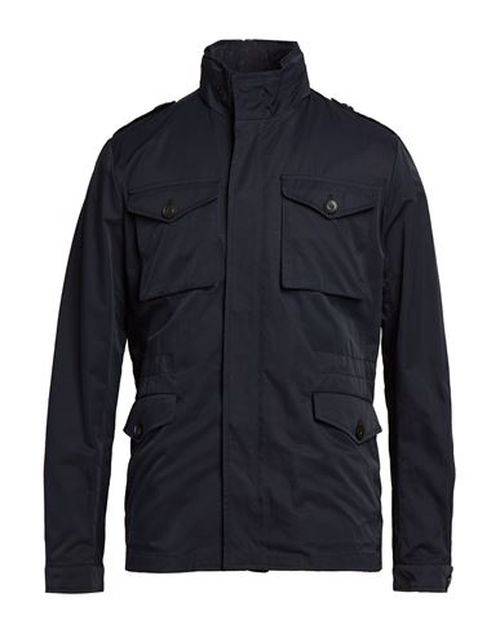 Man Jacket Midnight blue Size 40 Polyester