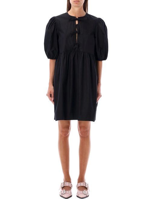 Refined Cotton Mini Dress