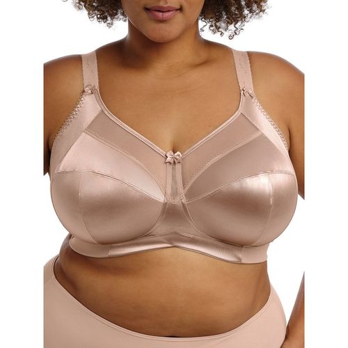 Goddess Womens Keira Wireless Bra - Beige Polyamide - 48D