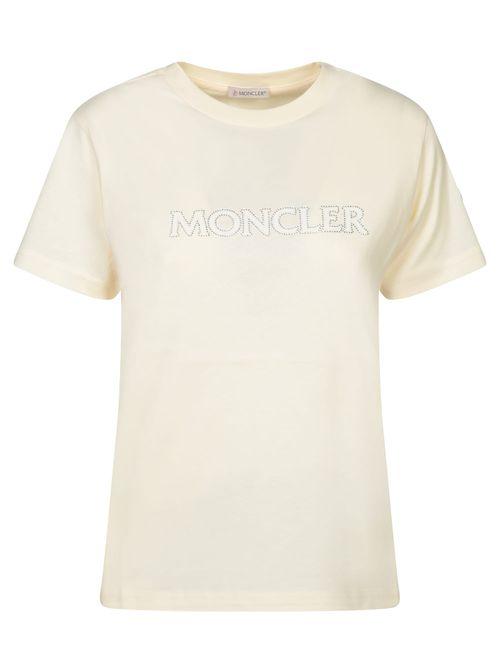 Logo White Cotton T-shirt