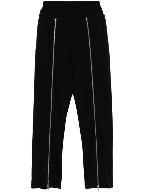 Zip-vents track pants - Black