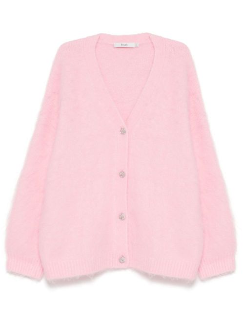 Scarf cardigan - Pink