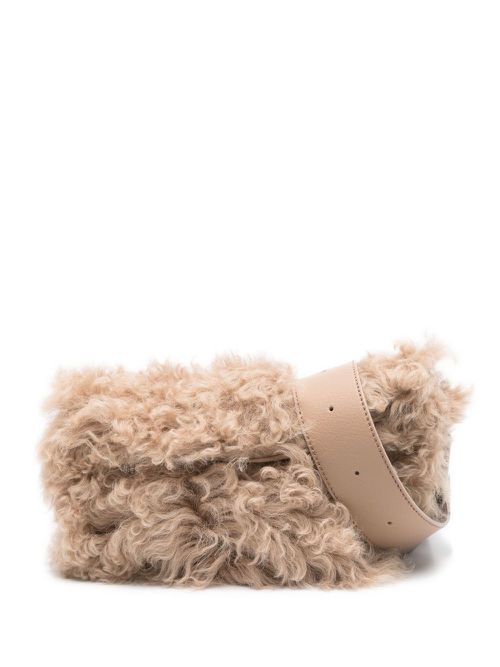 Alexander McQueen T-Bar cross body bag - Neutrals