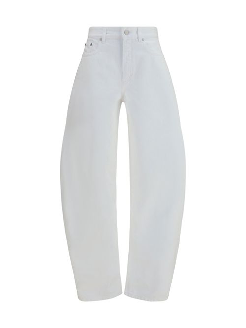 Barrel Jeans — White