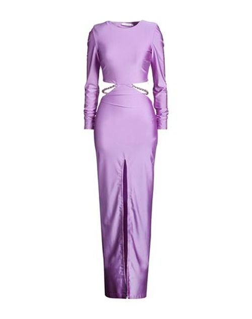 Woman Maxi dress Lilac Size 4 Polyamide, Elastane
