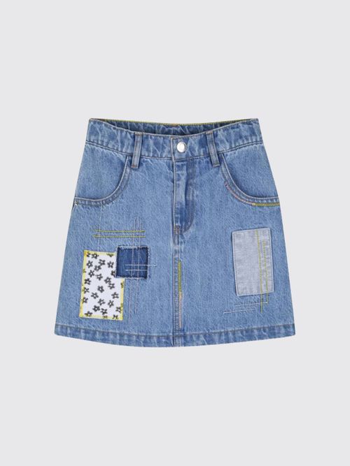 Skirt Kids color Blue