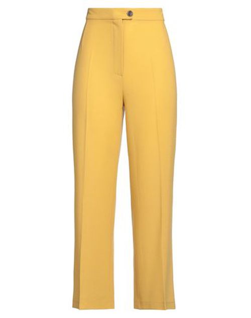 Woman Pants Marigold Size 10 Wool