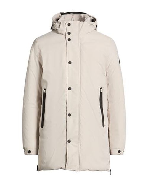 J. c. Robert Man Coat Beige Size XXL Polyamide