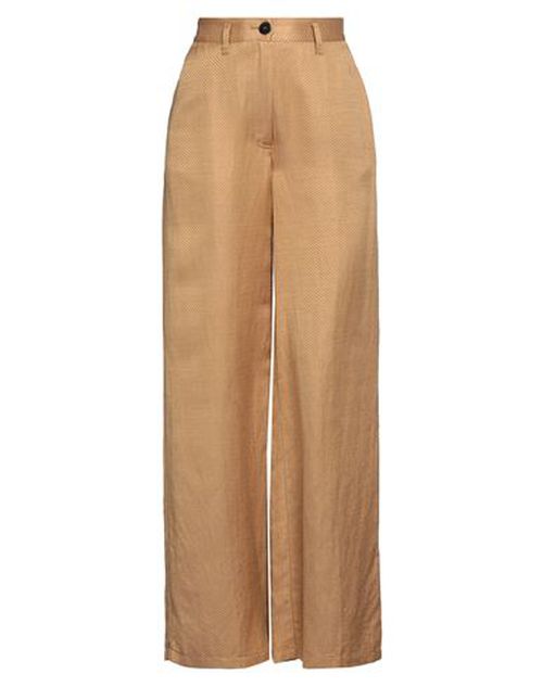 Forte_forte Woman Pants Camel Size 0 Viscose, Cotton, Linen