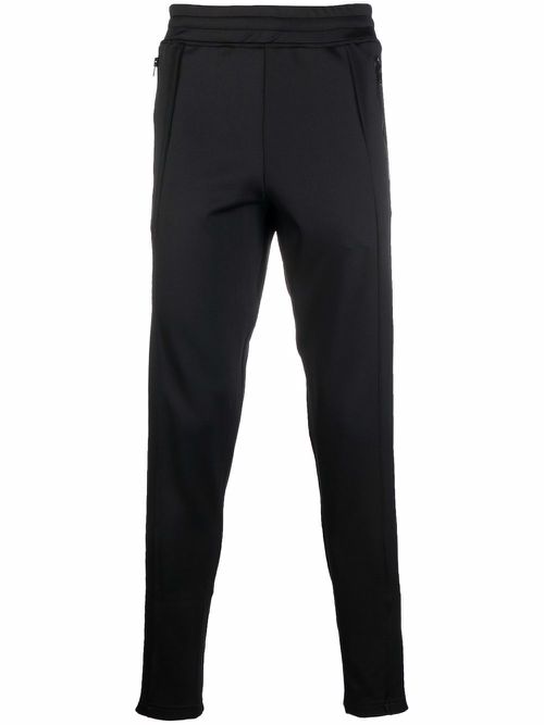 Logo-tape track pants - Black