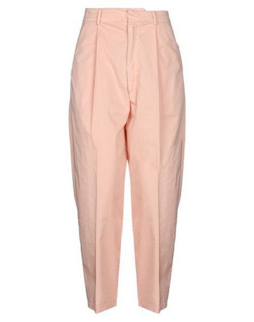 Woman Pants Apricot Size 28 Cotton, Elastane