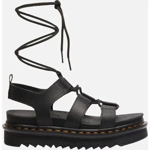 Dr Martens Women's Nartilla Sandal Athena - Black - Size: 4