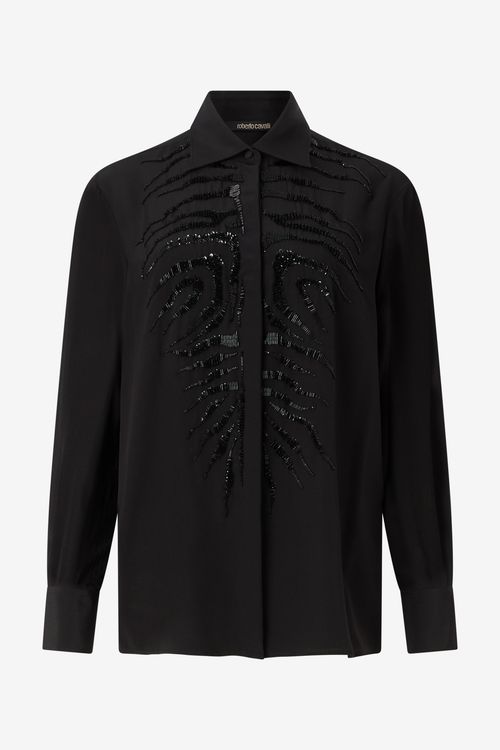 Sequined Tiger Skin Shirt